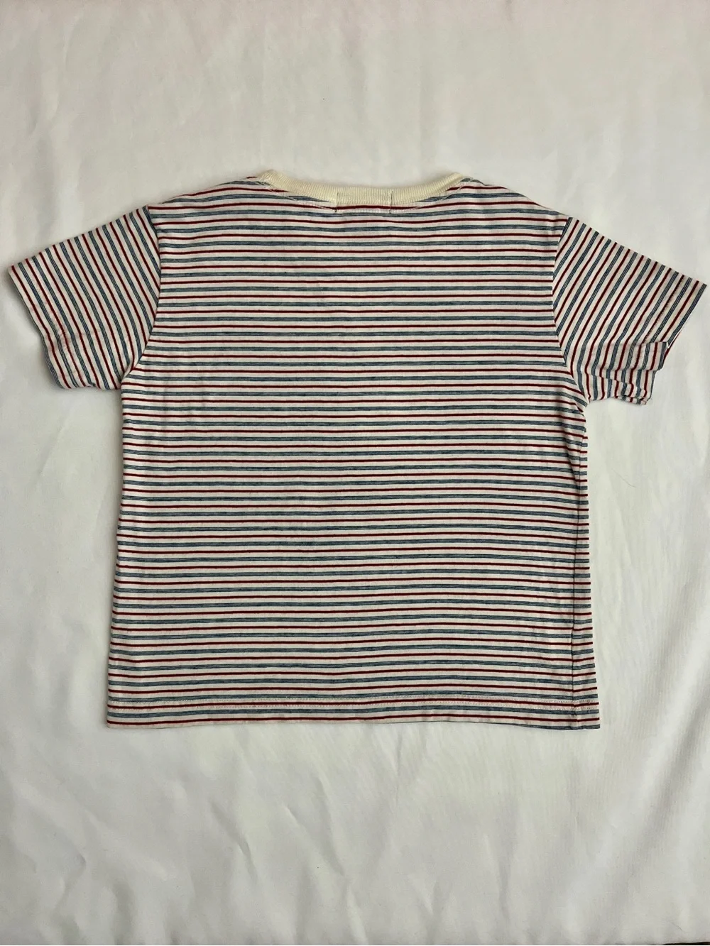 Ralph Lauren 90s Longhorn Micro Stripe Vintage T-Shirt 4T